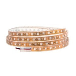 3 Çip Dış Mekan 12 VDC Şerit Led - 5 Mt. Sıcak Beyaz