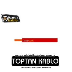 Öznur Kablo 1,5 mm NYA - Kırmızı