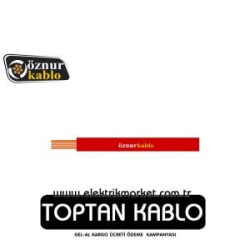 Öznur Kablo 2,5 mm NYAF - Kırmızı