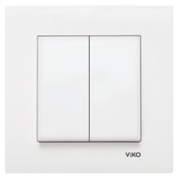 Viko Karre Impulse Komütator - Beyaz (Çerçeve Hariç) - Beyaz 90967083